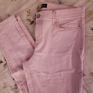 Express Mid-Rise Blush Jeans